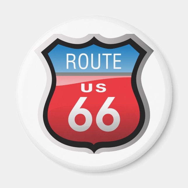 Route 66 magnet (Front)