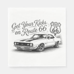 Route 66 Napkins