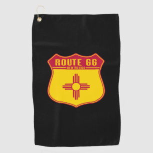 Route 66 New Mexico Golf Towel