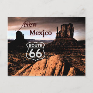 Route 66 new Mexico Postcard