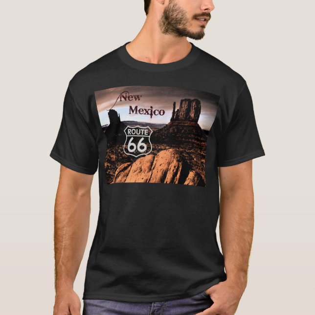Route 66 new Mexico T-Shirt (Front)