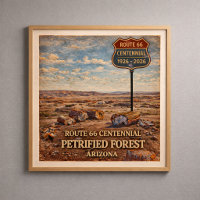 Route 66 Petrified Forest Arizona