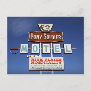 Route 66 Pony Soldier Motel Carte postale