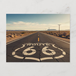 Route 66  postcard