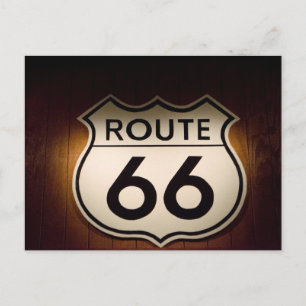 Route 66 Postcard