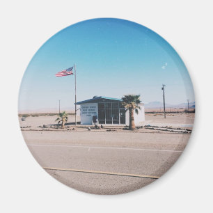 Route 66 Retro Post Office Magnet