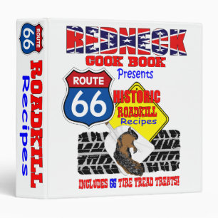 Route 66 Roadkill Recipes Binder