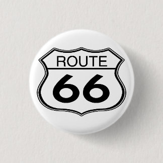 Route 66- Round Button