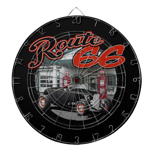 Route 66 Service Dartboard (Front)