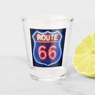 Route 66 shot glass