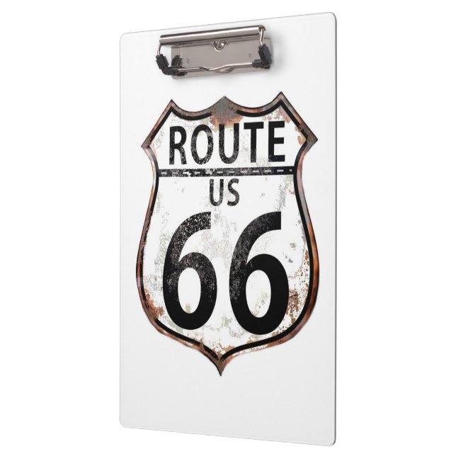 Route 66 Signs Clipboard (Left)