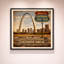 Route 66 St Louis Gateway Arch