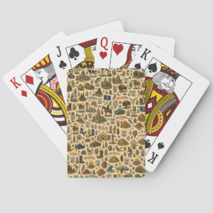 Route 66 States Lucky Tour Playing Cards