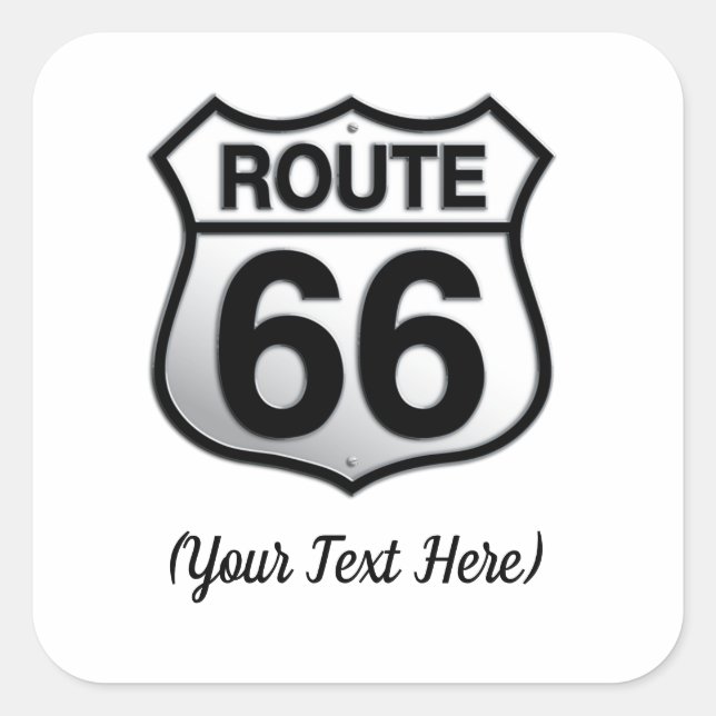 Route 66 Sticker (Front)