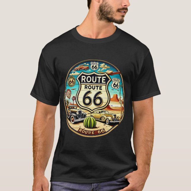 Route 66 T-Shirt (Front)