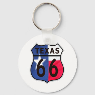 Route 66 Texas Colour Keychain