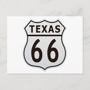 Route 66 Texas Postcard