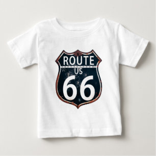 Route 66 - The Mother Road Baby T-Shirt