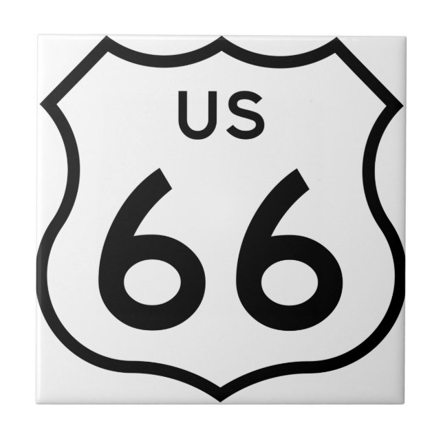 Route 66 tile (Front)