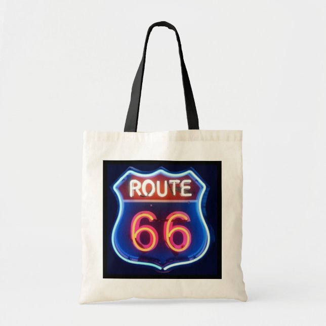 Route 66 tote bag (Front)