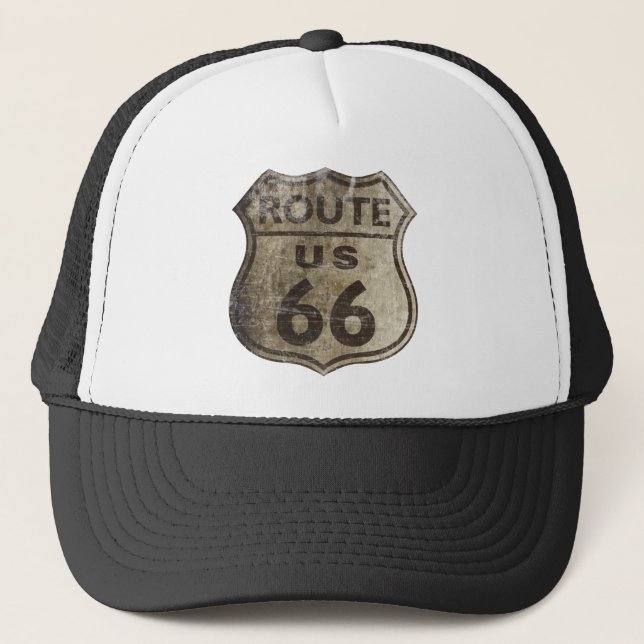 Route 66 trucker hat (Front)