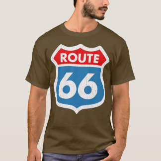 Route 66 Weathered T-Shirt