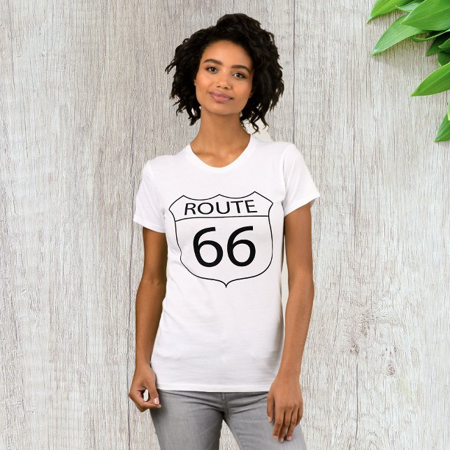 Route 66 Womens T-Shirt (Creator Uploaded)