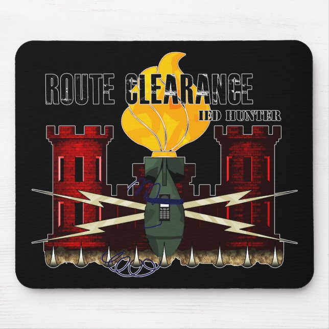 Route Clearance IED HUNTER Mouse Pad (Front)