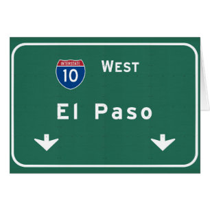 Route d'autoroute d'autoroute nationale de tx d'El