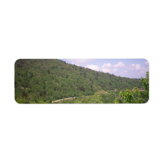 Route de balayage Blue Ridge Parkway