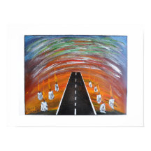 Route de souffrance /    Paper (Matte)