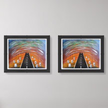 Route de souffrance / Papier (Matte)