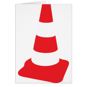 route des cônes de signalisation routière