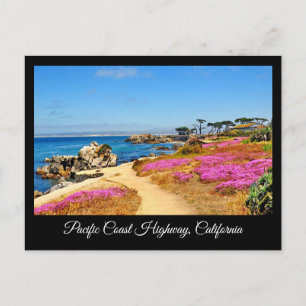 ROUTE DU PACIFIQUE CALIFORNIE CARTE POSTALE