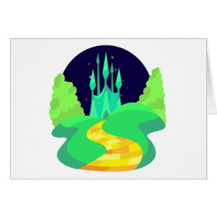 route en brique jaune