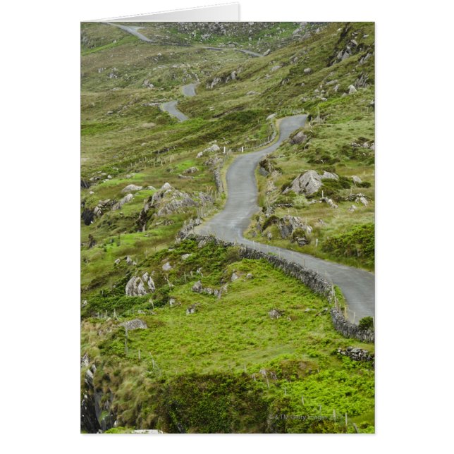 Route entre Ballaghacahreen et Caherkeen. (Devant)