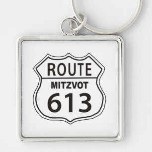 Route Mitzvot 613 Keychain