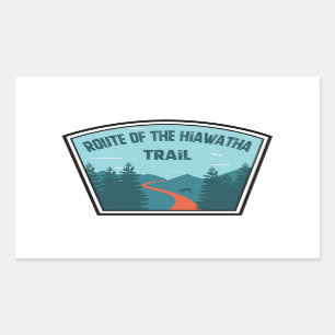 Route Of The Hiawatha Trail Sticker