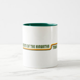 Route Of The Hiawatha Trail Two-Tone Coffee Mug