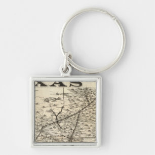 Route to Texas Keychain