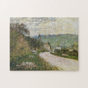 Route to Vetheuil Monet Fine Art Jigsaw Puzzle