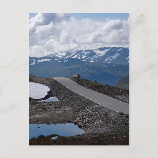 Route vers nulle part - Carte postale (Devant)