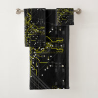 Routing Process Colourful Abstract Modern Cool Dar