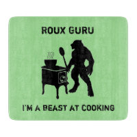 Roux Guru Rougarou Cajun Werewolf Cutting Board
