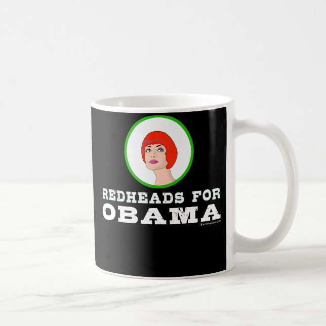 Roux pour la tasse d'Obama (Droite)