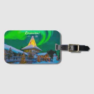 Rovaniemi, Finland - Magic Aurora Luggage Tag