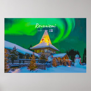 Rovaniemi, Finland Poster