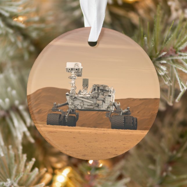 Rover Curiosity Du Laboratoire Scientifique Mars.  (Arbre)