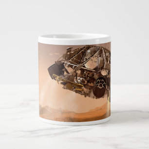 Rover & Descent Stage For Mars Science Laboratory Large Coffee Mug