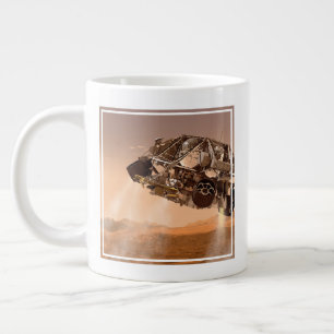 Rover & Descent Stage For Mars Science Laboratory Large Coffee Mug